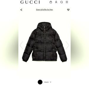 JUMBO GG CANVAS JACKET